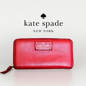 Kate Spade red wallet